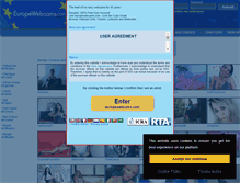 Tablet Screenshot of europewebcams.com
